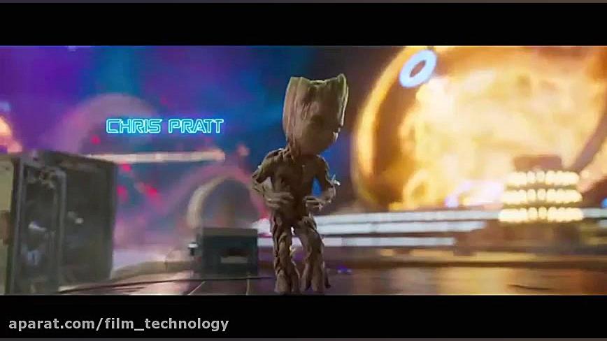 ابتدا فیلم Guardians of galaxy...
