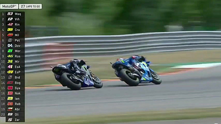 خلاصه مسابقه موتو جی پی آلمان...