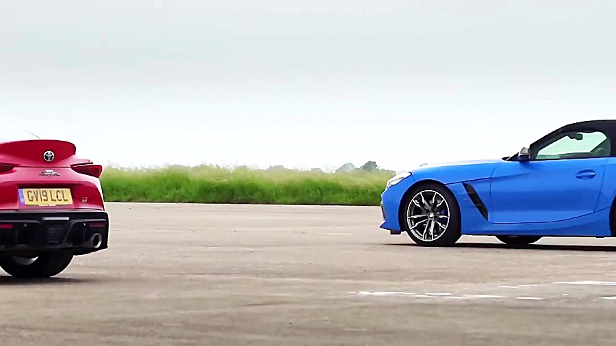 درگ جذاب تویوتا z4 و تویوتا سو...