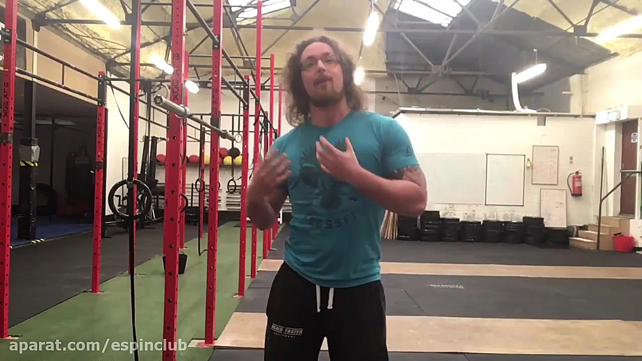 آموزش کراس فیت با بارفیکس