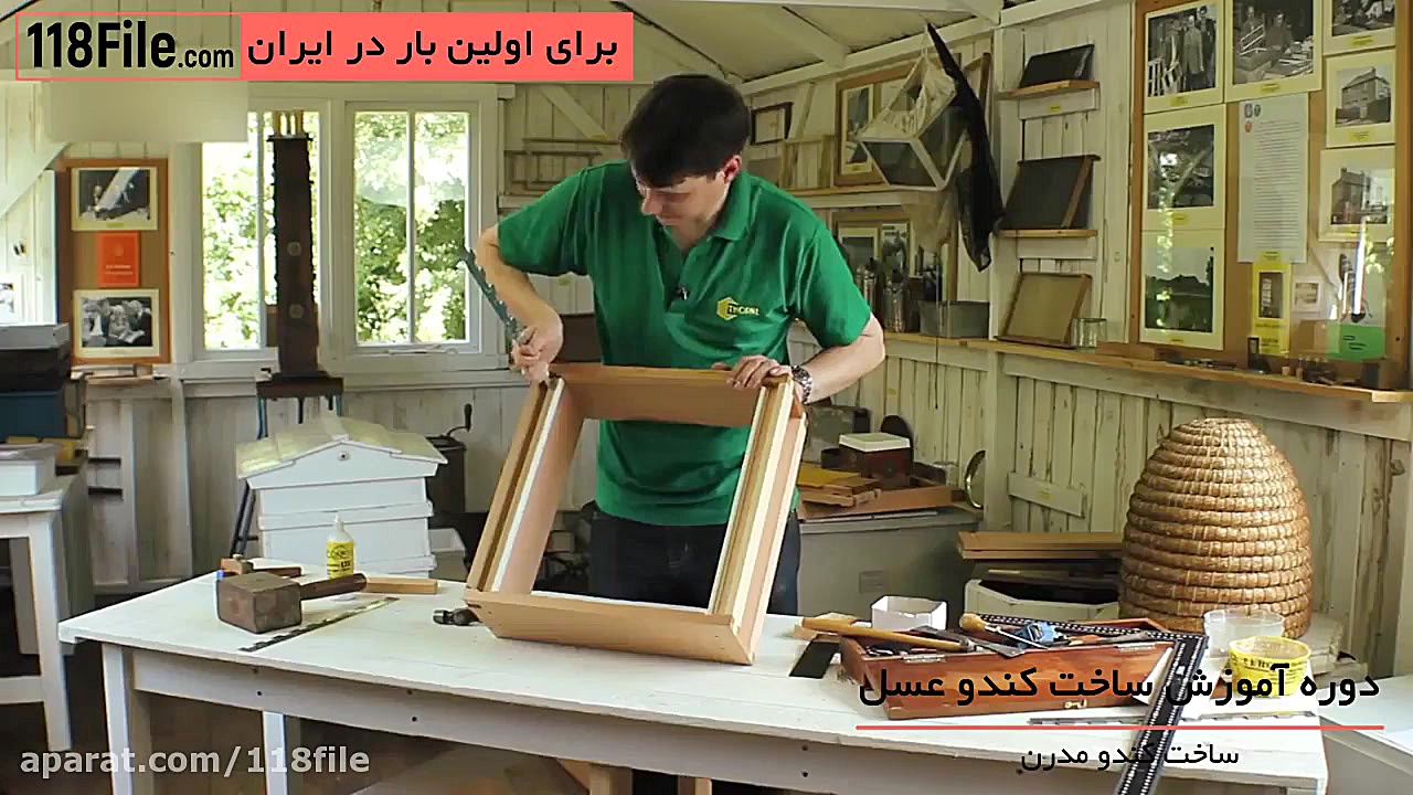 ساخت کندو برای زنبور