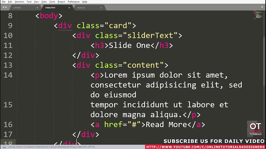 3D Responsive Touch Slider Using Html CSS