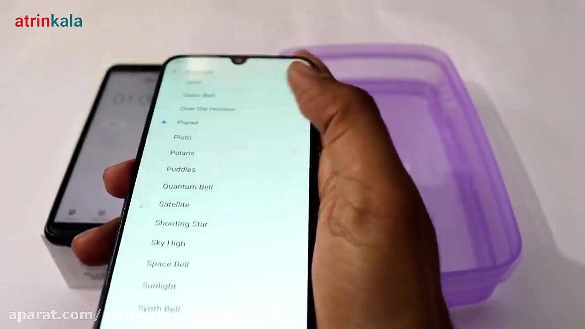 تست ضد آب گوشی گلکسی A50