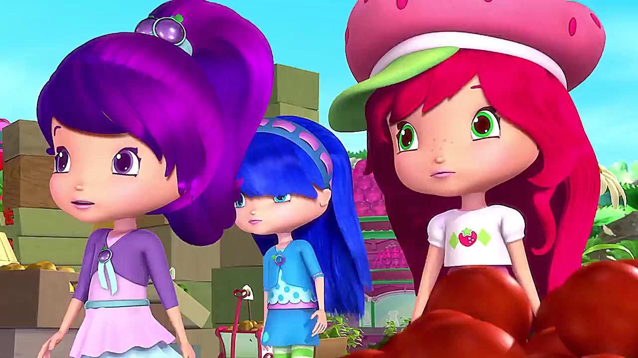 کارتون دختر توت فرنگی