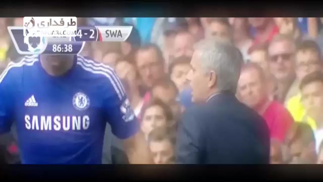 جنجال مورینیو و ندادن توپ به ب...