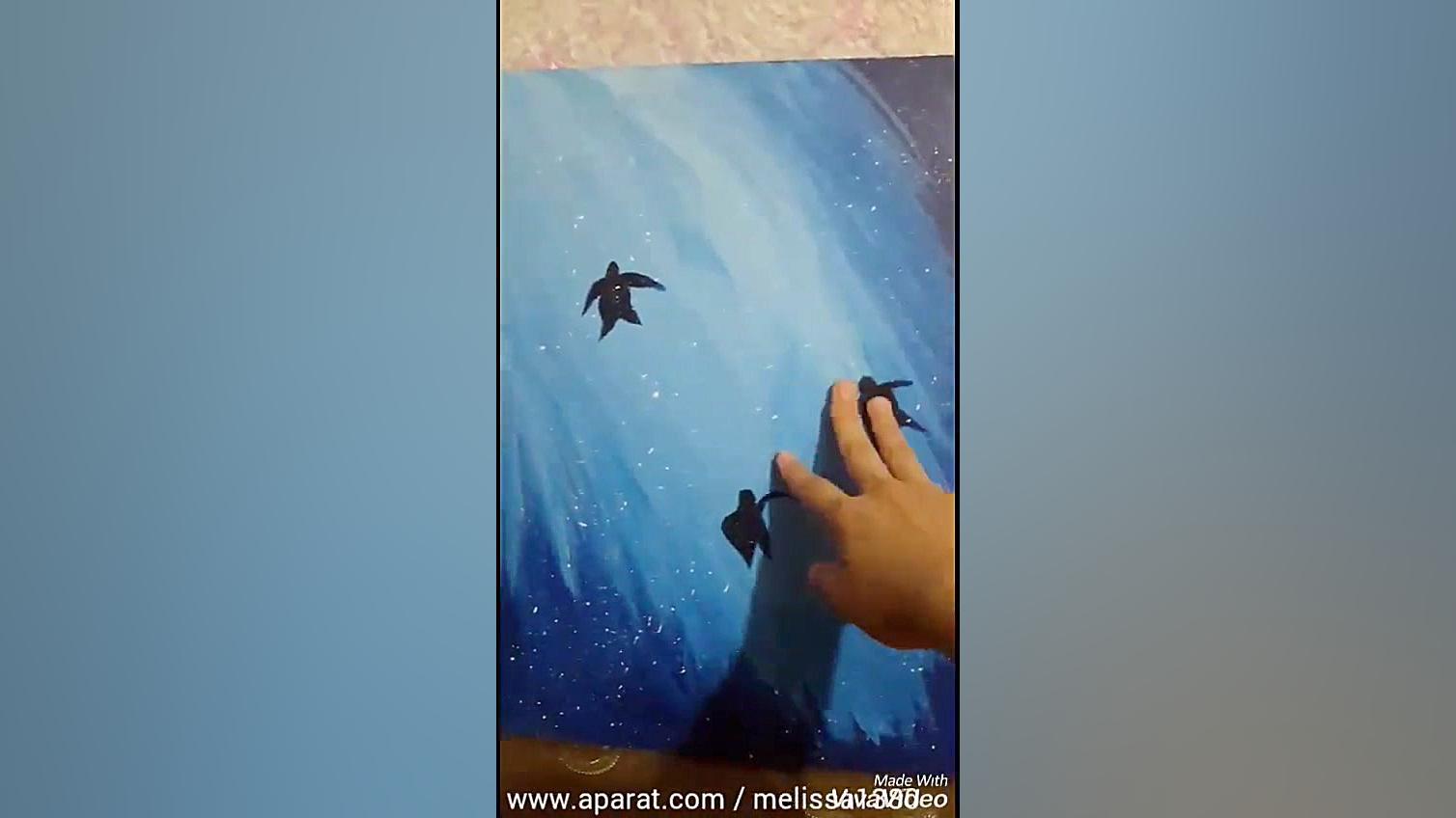 نقاشی من برای مسابقه نقاشی مهت...