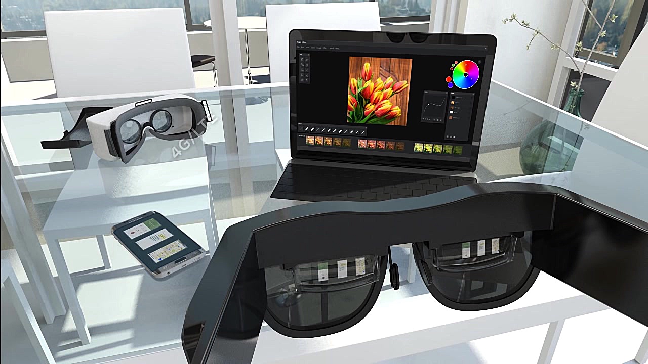 عینک واقعیت افزوده جدید سامسون...