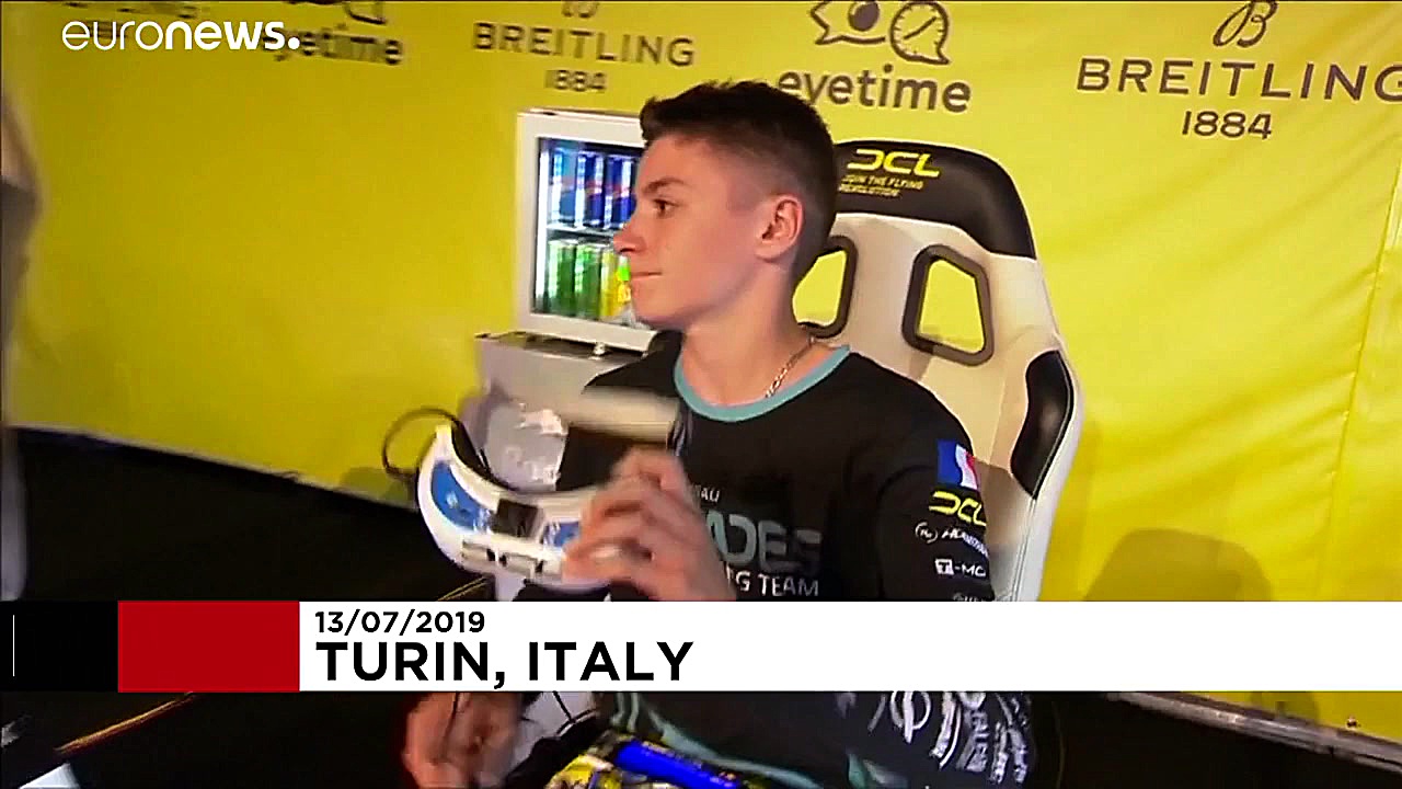 مسابقه پهپادهای پرسرعت در توری...