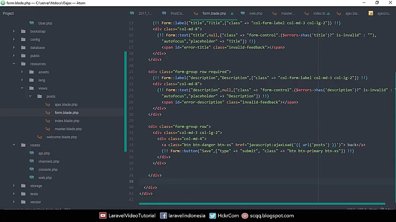 Laravel 5.5 Ajax Tutorial : AD...