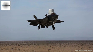 پرواز آزمایشی جنگنده F 35 عمود...