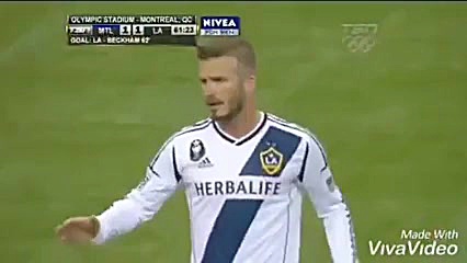 ضربه ایستگاهی دیوید بکهام⚽️