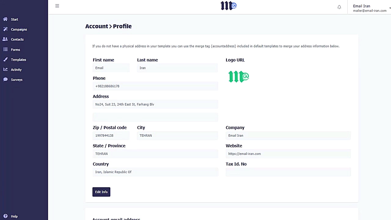 راهنمای ورود به پنل میلزیلا
