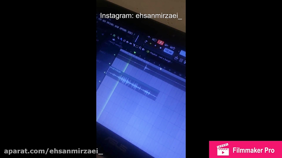 صدای رعد و برق و باران