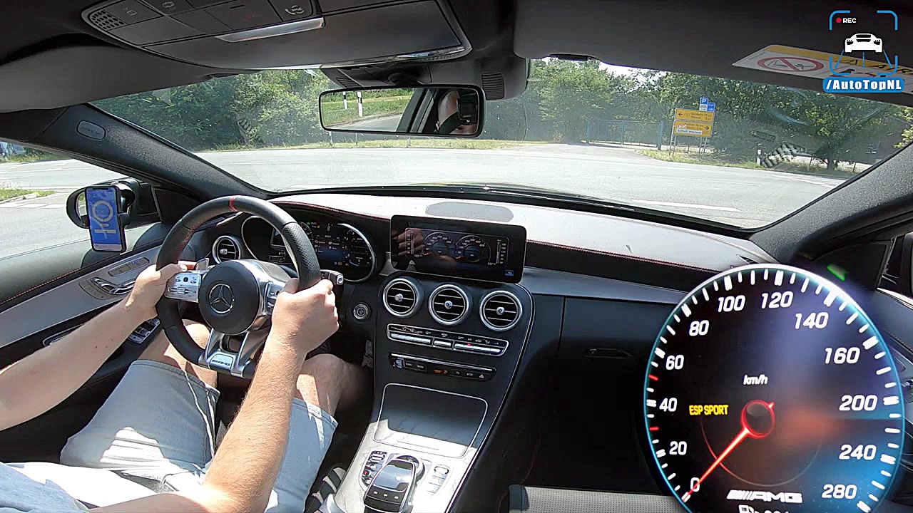 ماکسیمم سرعت مرسدس بنز C43