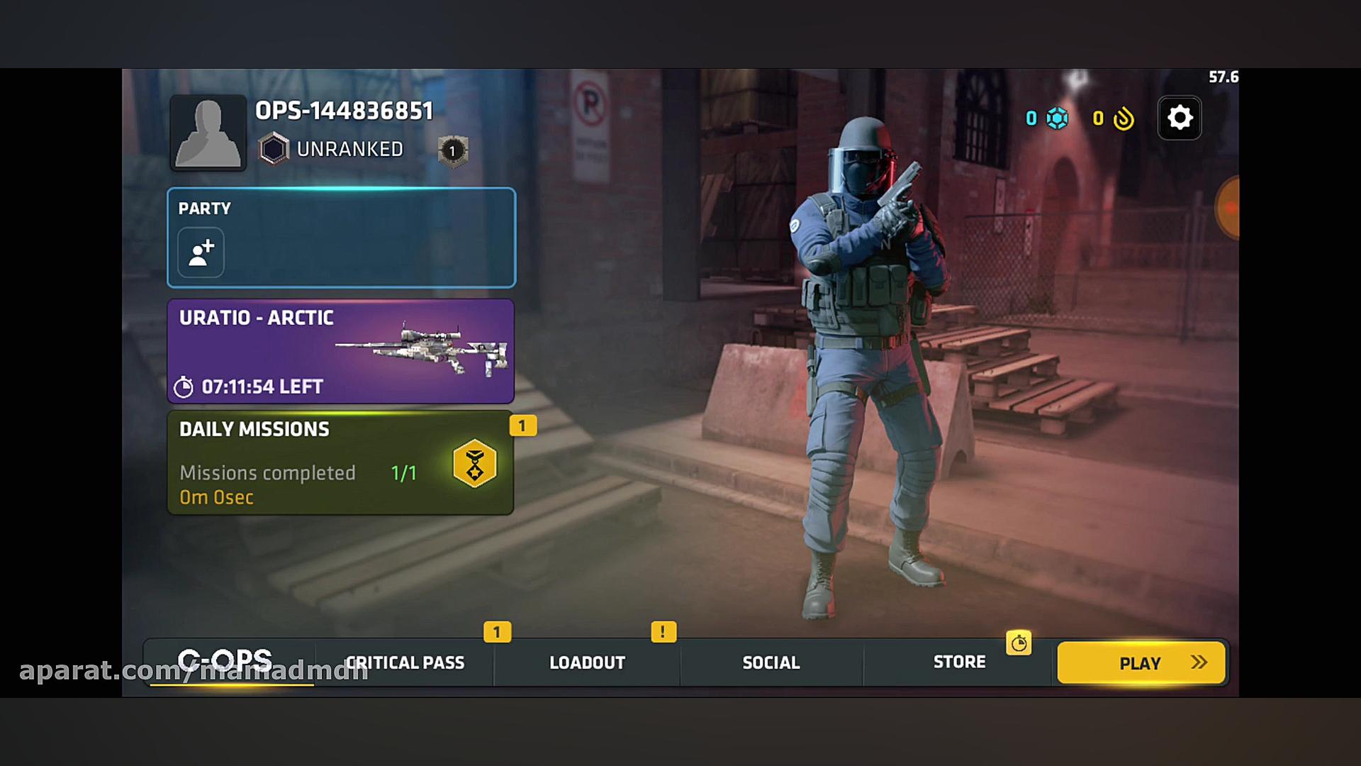 بازی اندروید critical ops