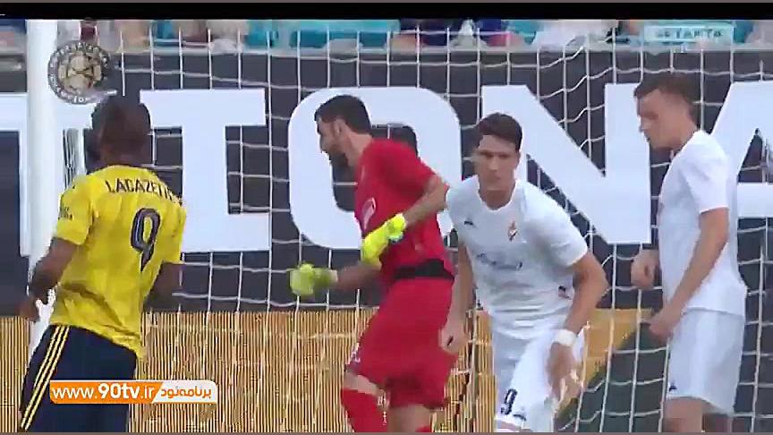 خلاصه بازی دوستانه: آرسنال 3 0...