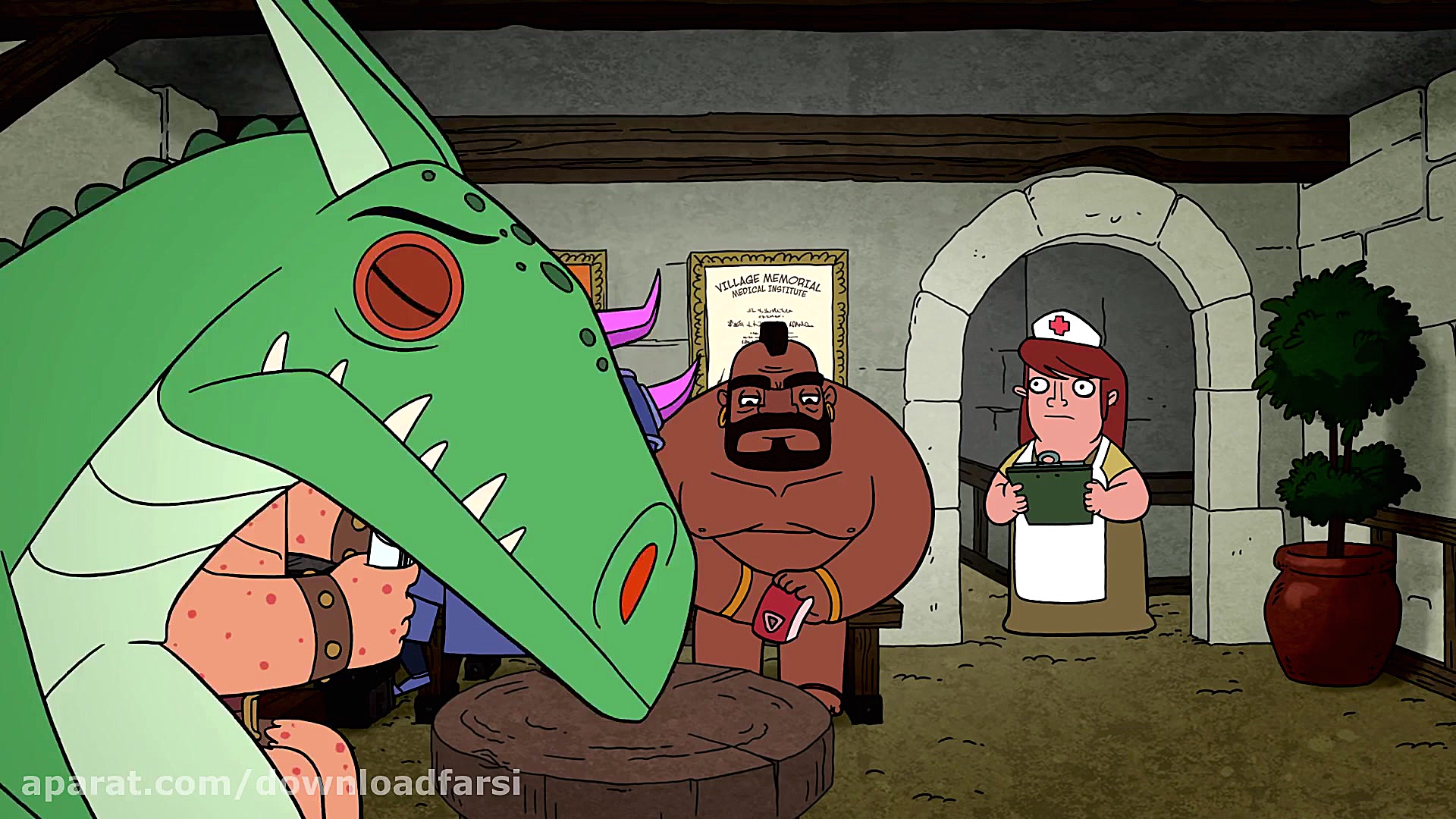 کارتون Clash A Rama جنگ قبایل فصل 1 قسمت 1 دوبله فارسی زمان639ثانیه
