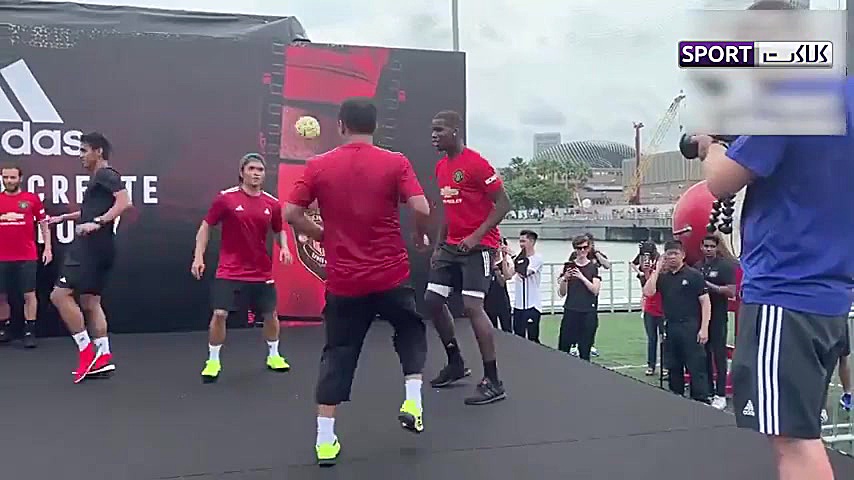 فوتبال نمایشی پوگبا در تور پیش...