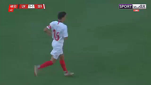 خلاصه بازی لیورپول 1 2 سویا