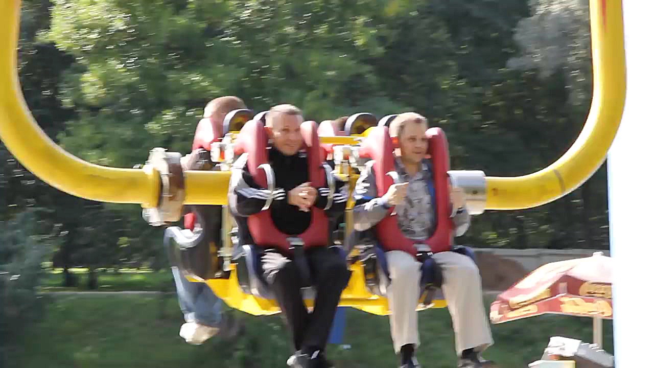 اوج هیجان و ترس در شهربازی