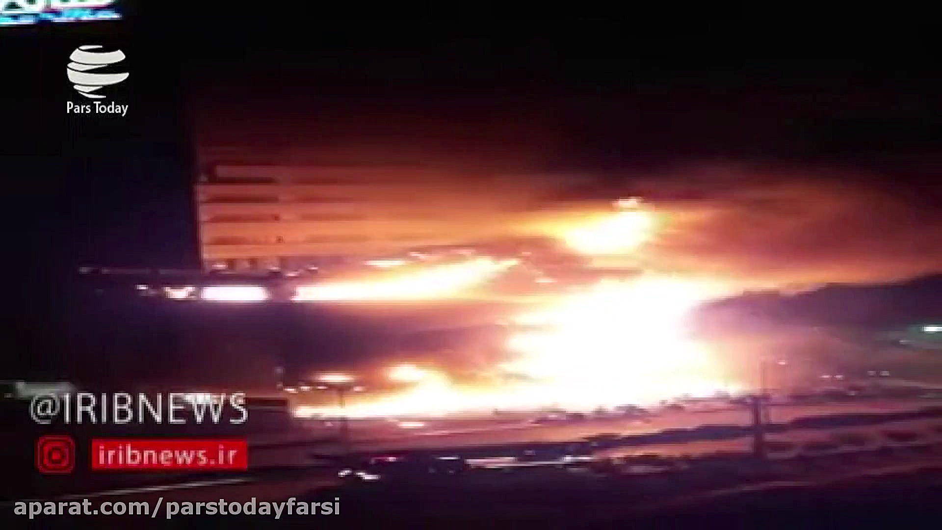 مجتمع تجاری در کوهک تهران آتش...