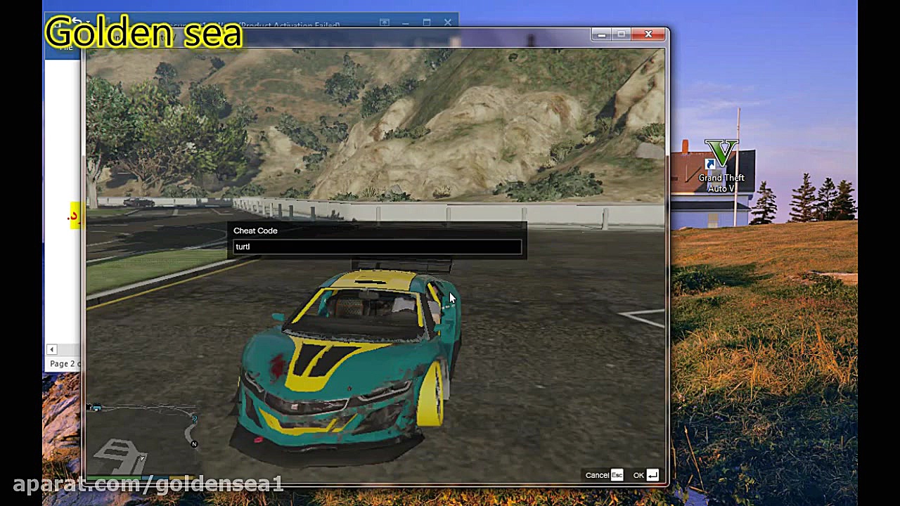آموزش زدن کد تقلب در GTA V در...