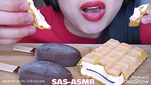 چالش اسمر خوردن بستنی فآلو = ف...