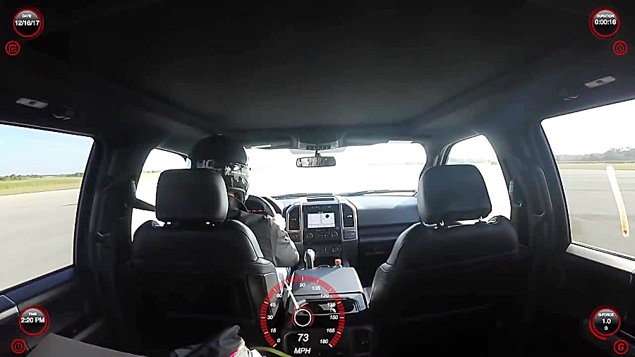 تست حداکثر سرعت فورد F150 رپتو...