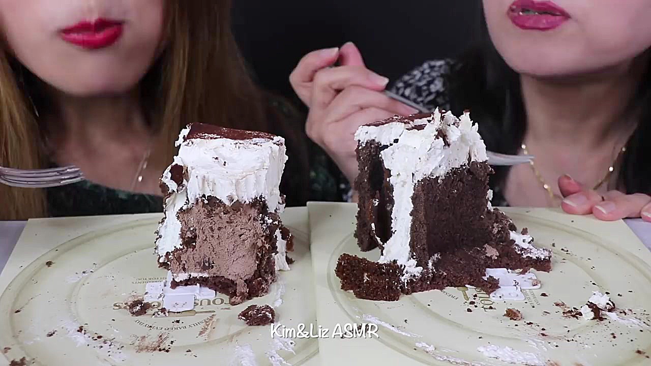 چالش فود اسمر | خوردن كيك هاي...