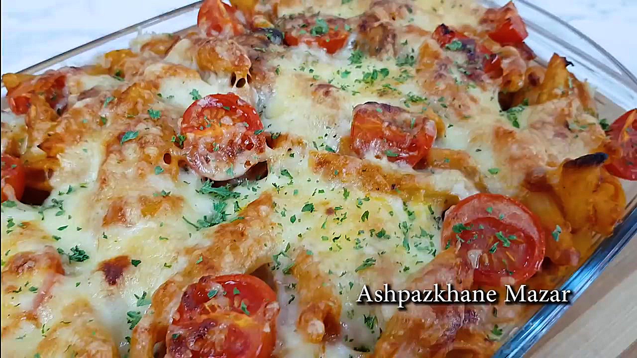 پاستا پنه داشی با پنير