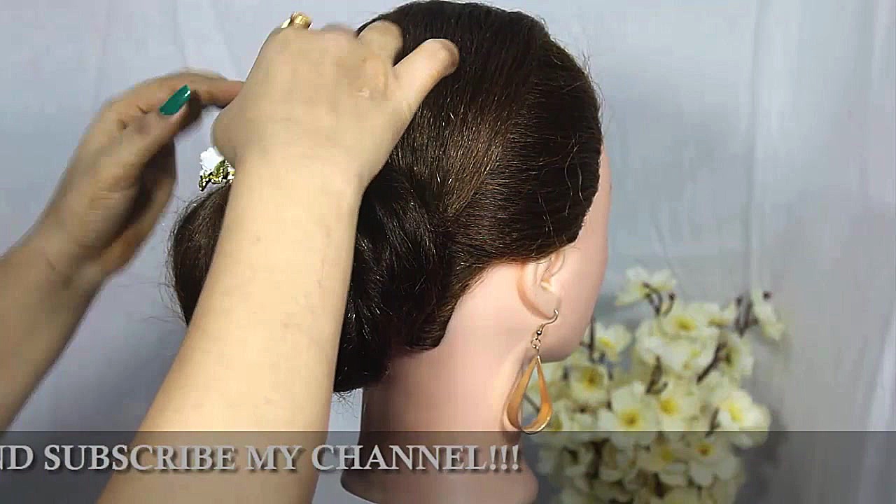 آموزش شینیون عروس شینیون عروس...