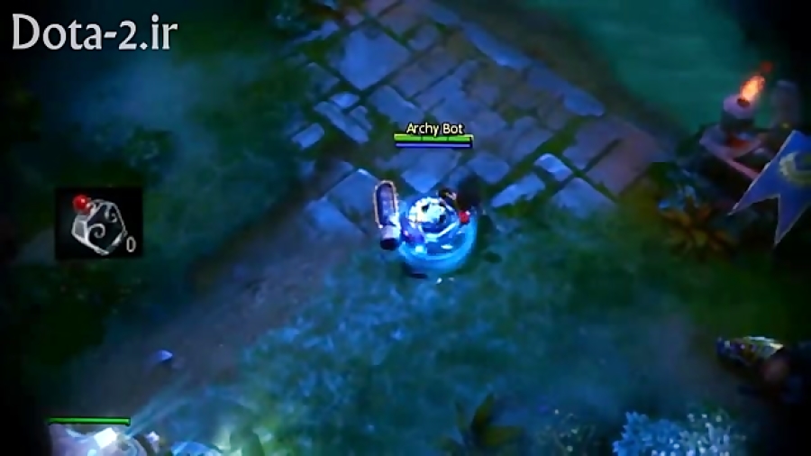 دمو Dota 2 Tricks Refilling Bottle With Chen