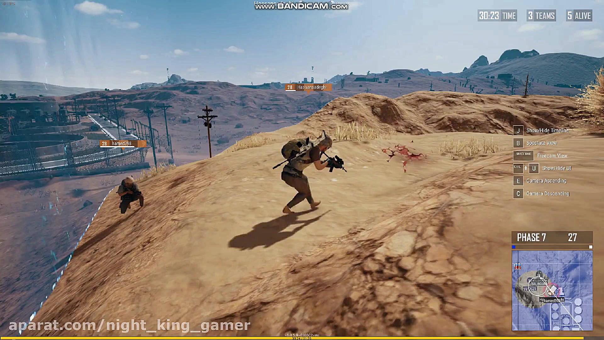 از بدشانسی گفتیم تو پابجی اینم...