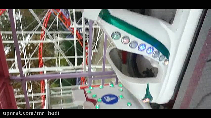 نورپردازی هفت رنگ کابین ترن هو...