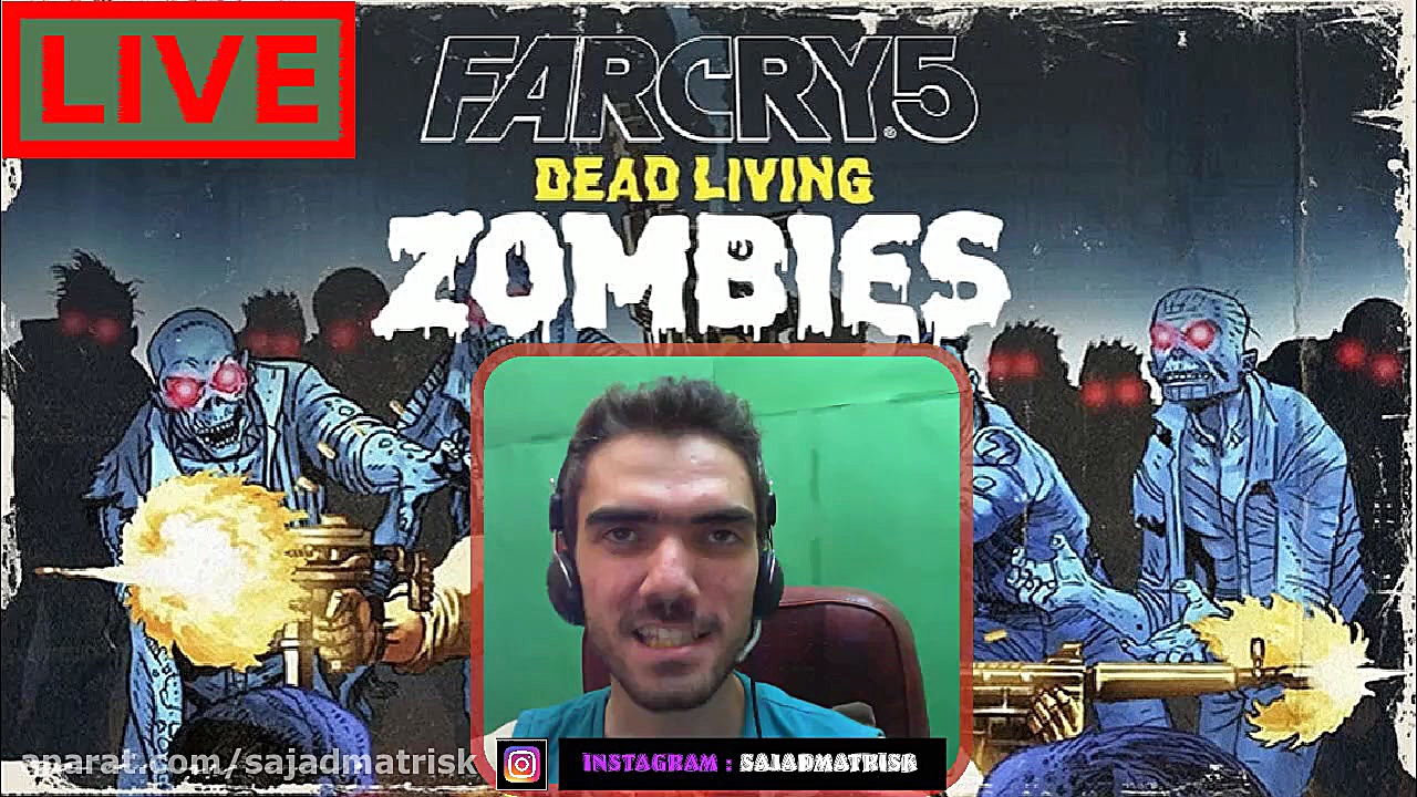 لایو دی ال سی زامبی بازی فارکر...