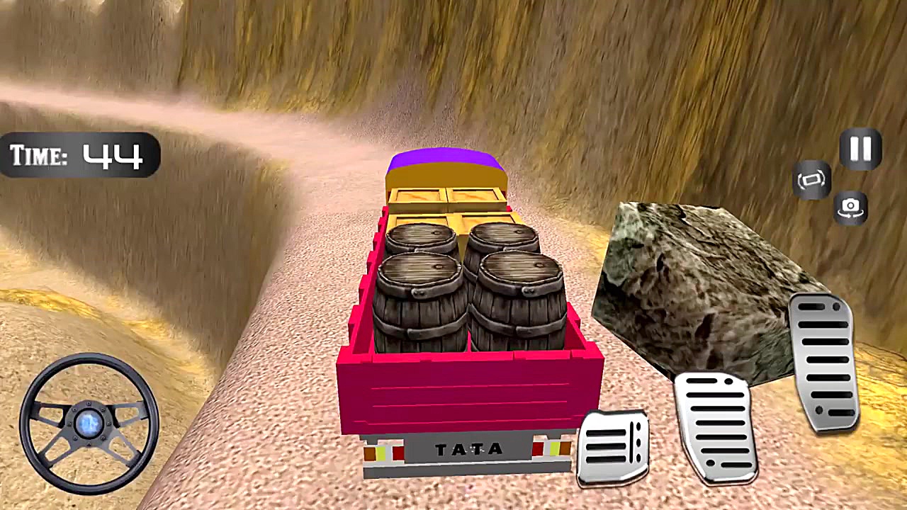 US Cargo Truck Driving  Offroa...