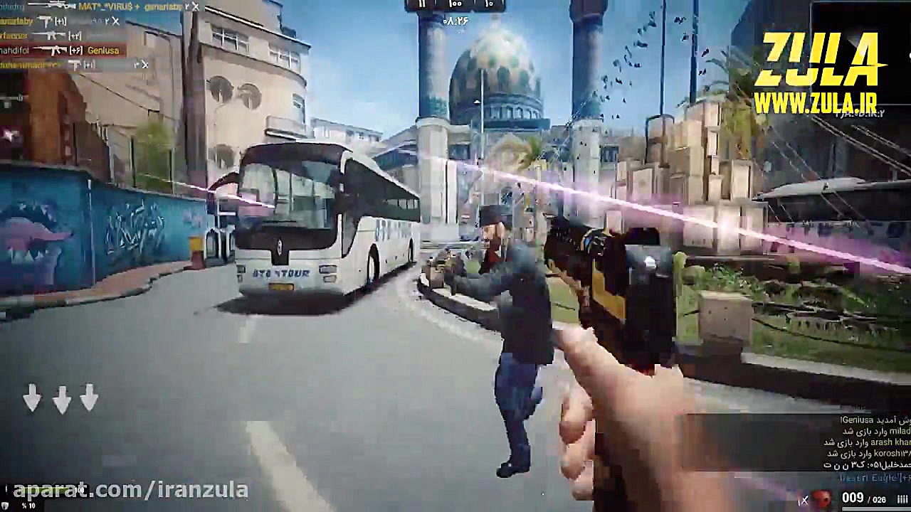 بازی تیراندازی آنلاین زولا