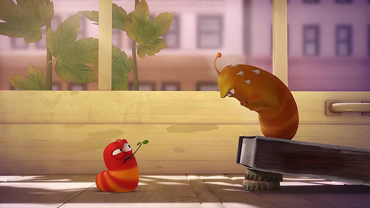 کارتون جذاب لاروا