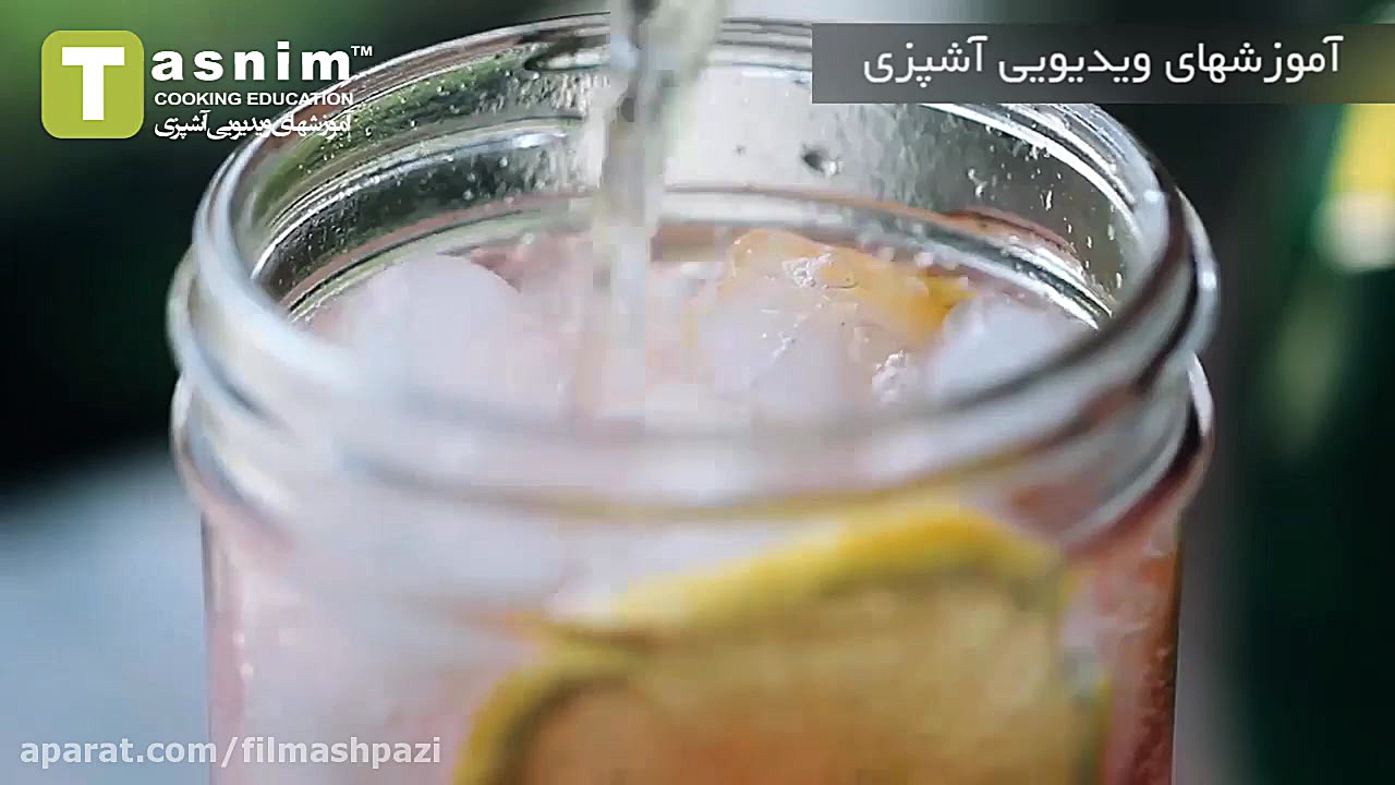 نوشیدنی گاز دارگیلاس و لیمو |...