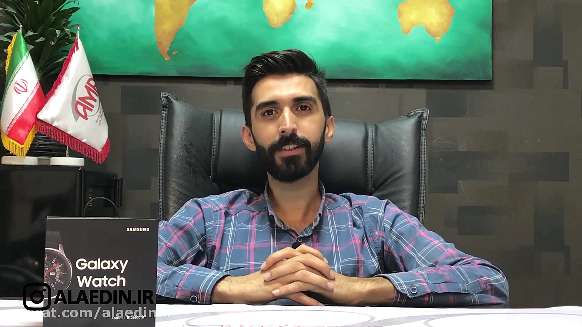 آنباکس ساعت سامسونگ Galaxy Wat...