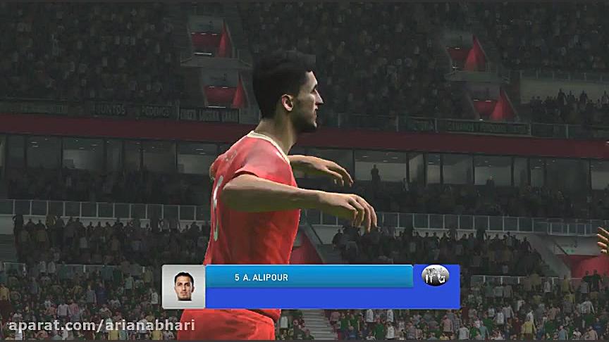 تیم علی علیپور (پرسپولیس ) و ت...