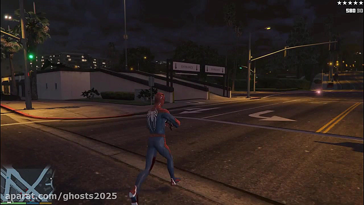 گیم پلی SPIDER MAN PS4 برای GT...