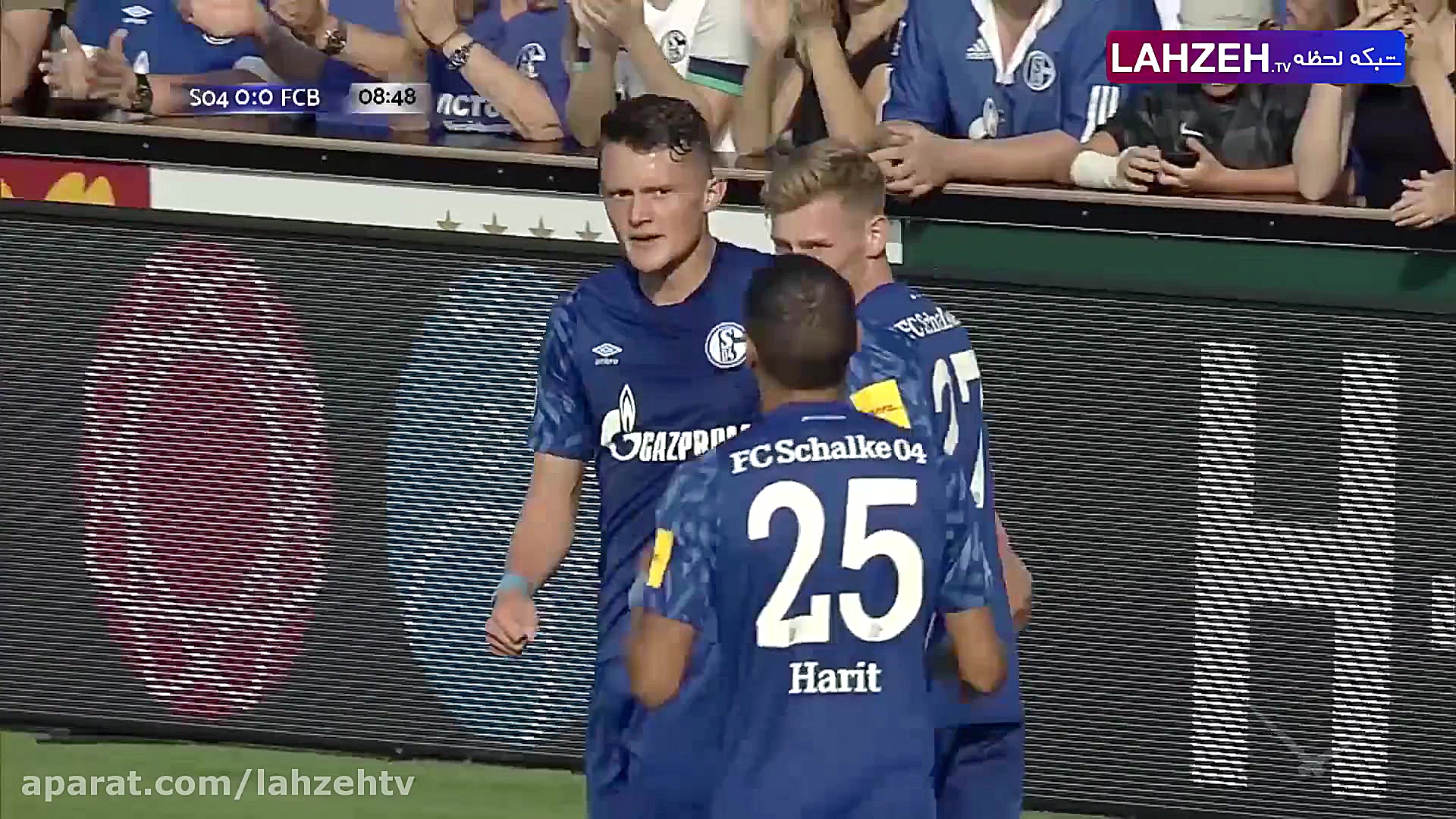 خلاصه فوتبال بازی شالکه 2  3 ب...