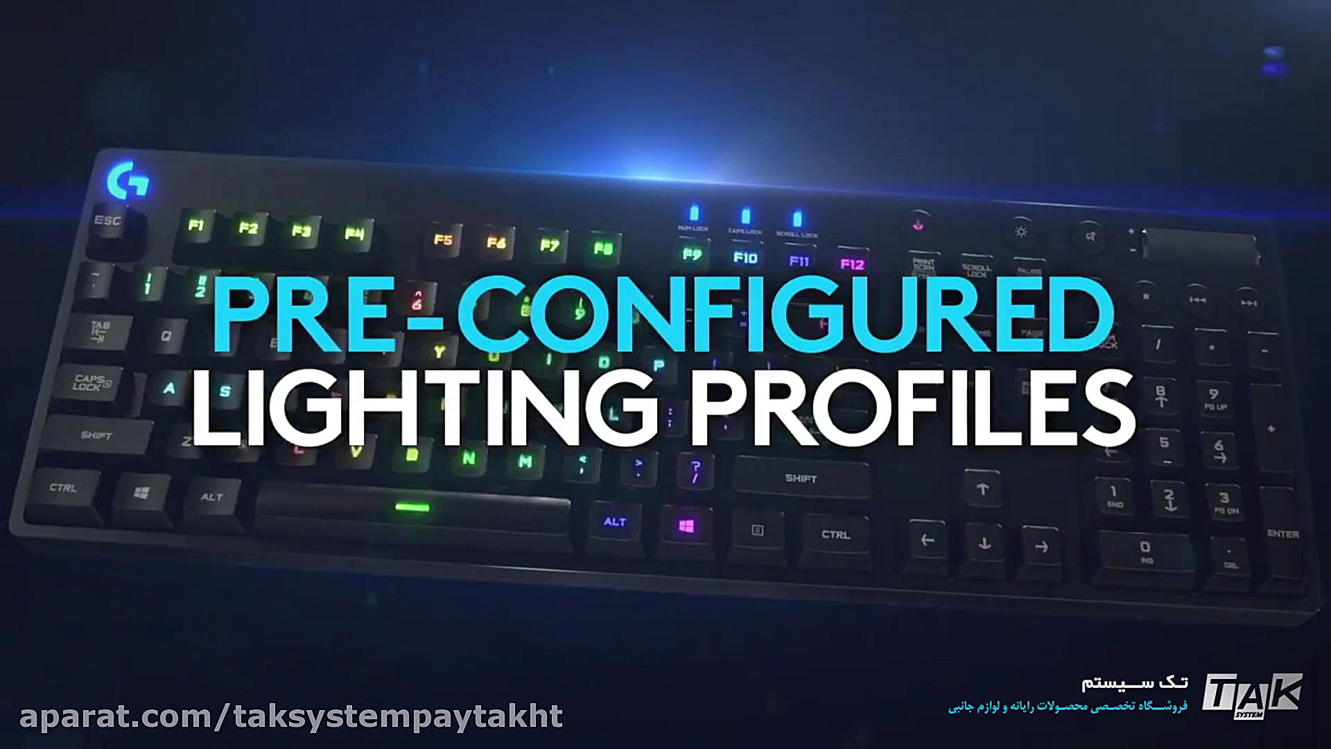 کیبرد گیمینگ G810 لاجیتک  تک س...