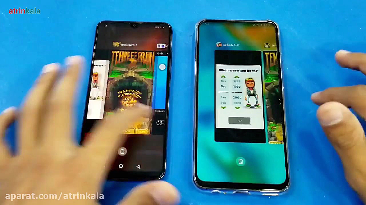 مقایسه سرعت عملکرد گوشی هواوی...