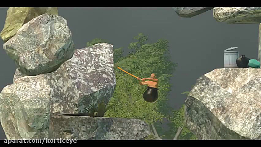 Getting Over it بد ترین بازی ج...