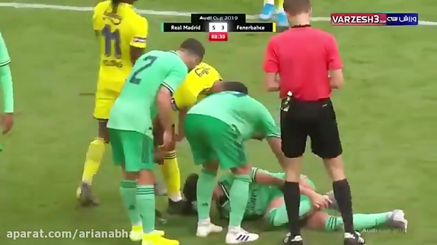 خلاصه بازی رئال مادرید 5  فنرب...