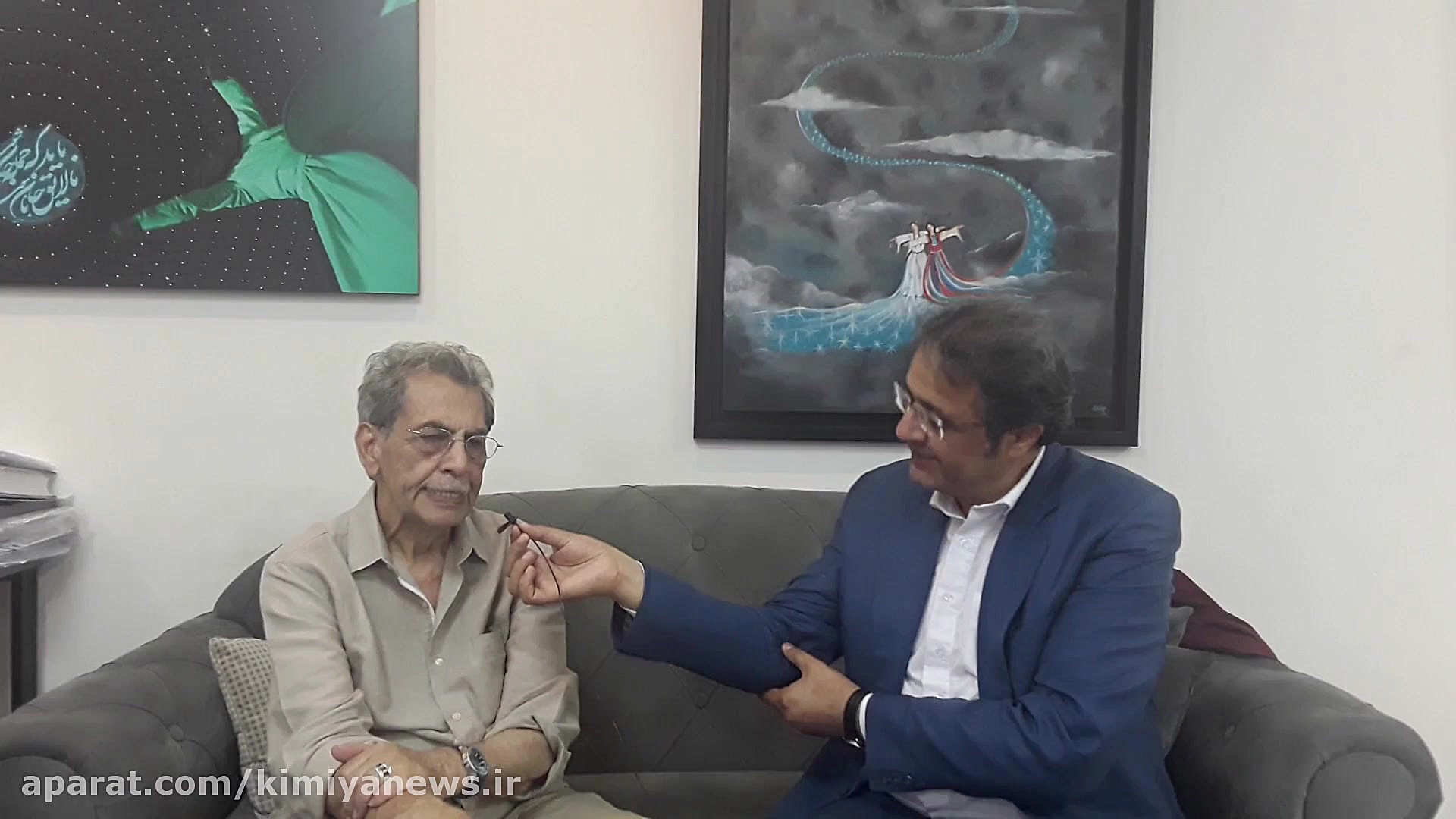 کافه خبر وگپ وگفت با استاد کام...