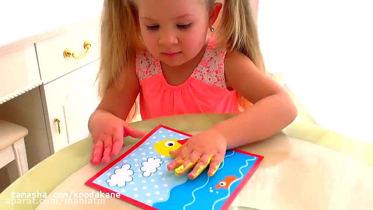 دیانا عکس حیوانات رو نقاشی میک...