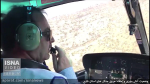 مهار آتشسوزی کهمره شیراز بعد...